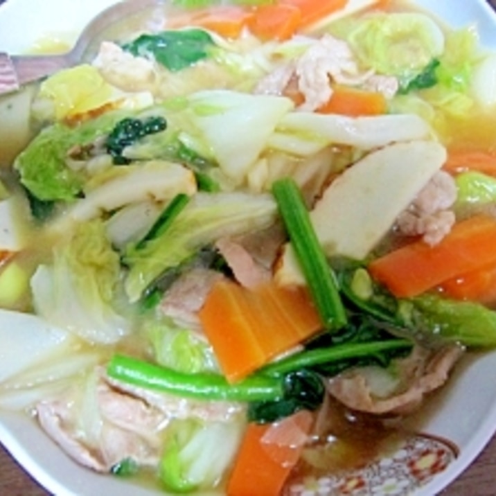 白菜とたっぷり野菜の中華あんかけ炒め レシピ 作り方 By まろんぱんまん 楽天レシピ 白菜とたっぷり野菜の中華あんかけ炒め レシピ 作り方 By まろんぱんまん 楽天レシピ